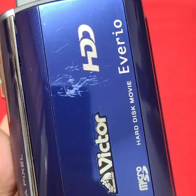 [BUNJANG] JVC Everio GZ-MG330-A Camcorder Blue 32x Optical Zoom / 빅터 에브리오 GZ-MG330-A 캠코더 블루 32배 광학줌