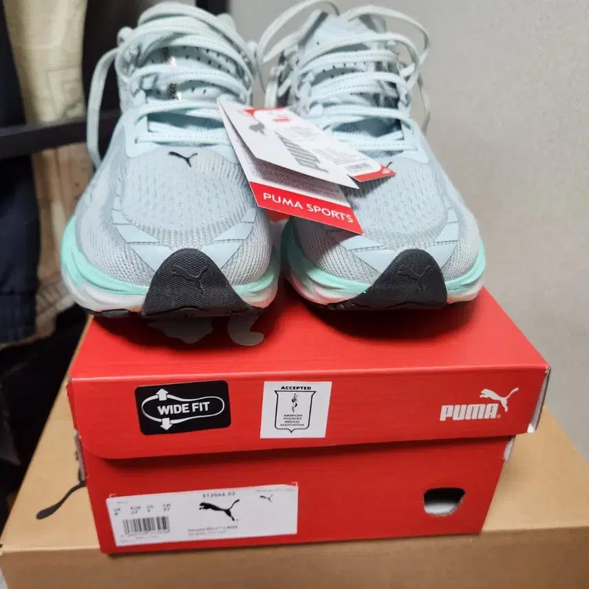 [BUNJANG] Puma Velocity Nitro 4 Wide Running Shoes 270mm / 러닝화 런닝화 퓨마 벨로시티 나이트로4 와이드 270