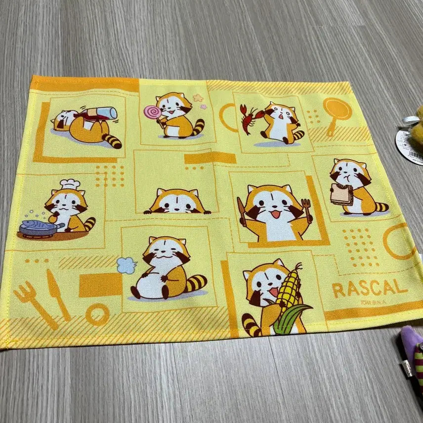 [BUNJANG] Rascal Raccoon Fabric Figure Bundle Set / 라스칼 굿즈 너구리 패브릭 피규어 일괄 일본