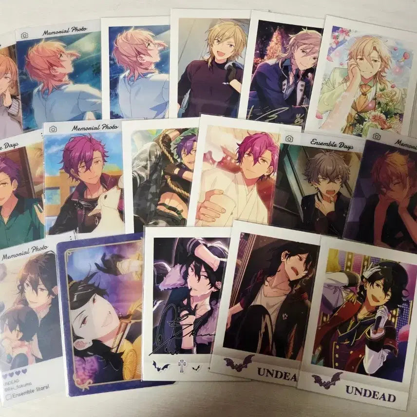 [BUNJANG] Ensemble Stars! UNDEAD Paper Goods Bundle Set / (일괄)앙스타 언데드 지류 굿즈 판매