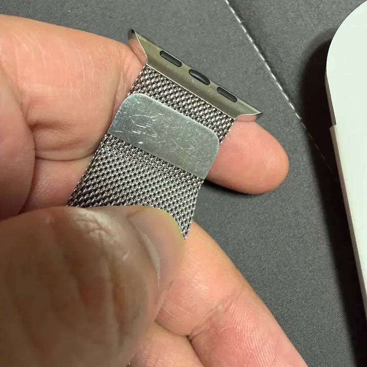 [BUNJANG] Apple Watch Milanese Loop 45mm Silver / 애플워치 밀레니즈 루프 45mm 실버