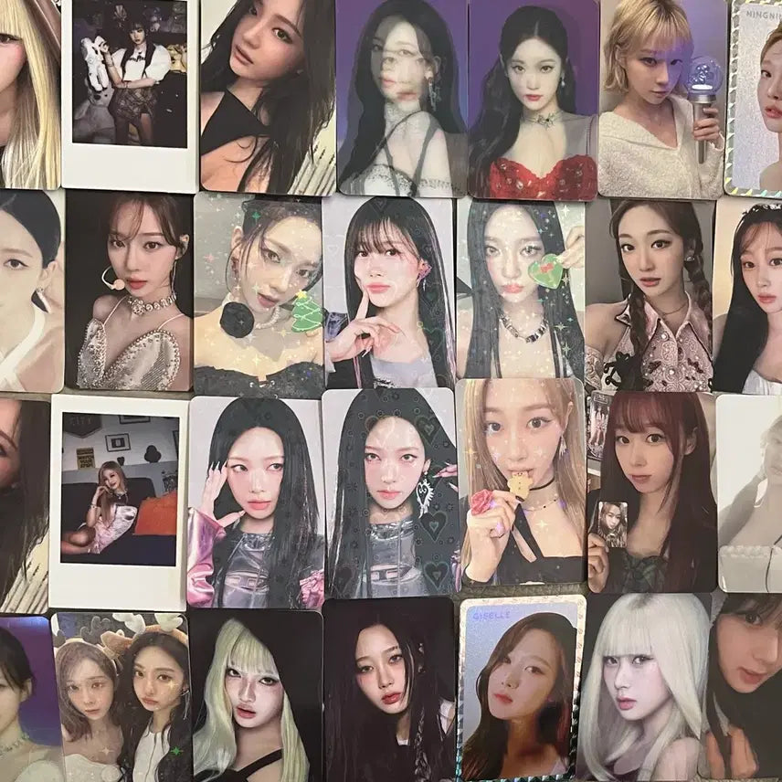 [BUNJANG] Aespa Bundle Set Photocard / [일괄 양도]에스파 포토카드 일괄 판매