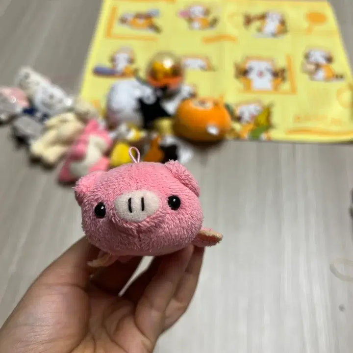 [BUNJANG] Vintage Pink Pig Doll / 일본 핑크 돼지 인형 빈티지 인형