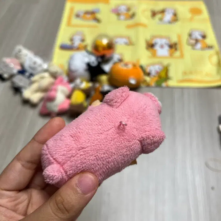 [BUNJANG] Vintage Pink Pig Doll / 일본 핑크 돼지 인형 빈티지 인형