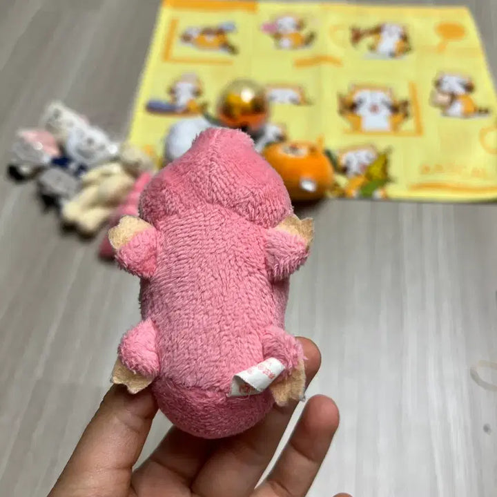 [BUNJANG] Vintage Pink Pig Doll / 일본 핑크 돼지 인형 빈티지 인형