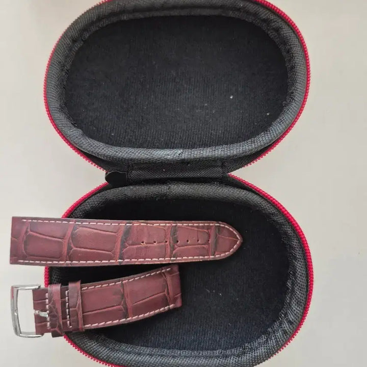 [BUNJANG] Tissot Genuine Alligator Leather Watch Strap (22-20mm) with Case / 티쏘악어가죽시계줄(22-20mm)정품 케이스도 함께 드려요~