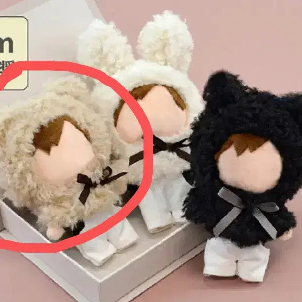 [BUNJANG] 10cm Doll Clothes Teddy Bear Cape Poncho / 테디베어 곰 망토 판초 누이 10cm 인형옷 팝니다