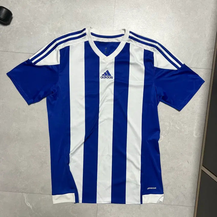 [BUNJANG] Adidas Functional Sporty Football Jersey Short Sleeve XL / [XL] 아디다스 기능성 스포티 축구 져지 반팔