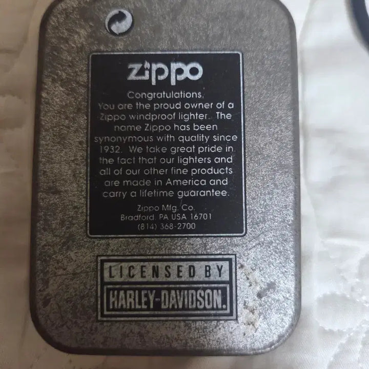 [BUNJANG] Zippo 65th Anniversary Edition Lighter / 65주년 기념 에디션 지포 라이터
