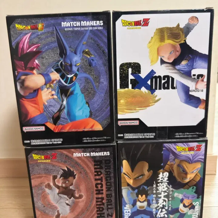 [BUNJANG] Dragon Ball Figures 4-Piece Bundle Set (Unsealed) / 개봉양품) 드래곤볼 피규어 4종 일괄 판매
