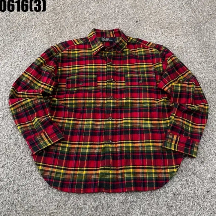 [BUNJANG] Polo Ralph Lauren Checkered Shirt / 폴로 랄프로렌 체크 남방 셔츠l 0616