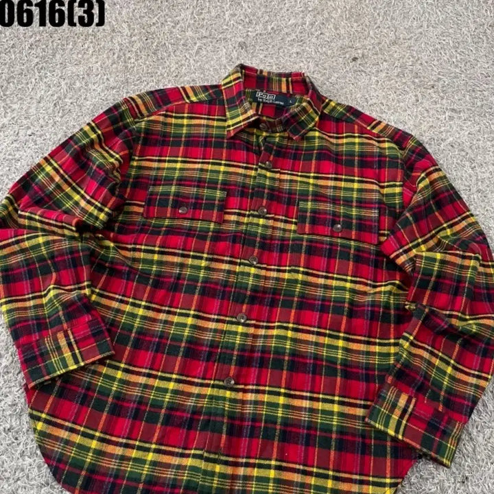 [BUNJANG] Polo Ralph Lauren Checkered Shirt / 폴로 랄프로렌 체크 남방 셔츠l 0616