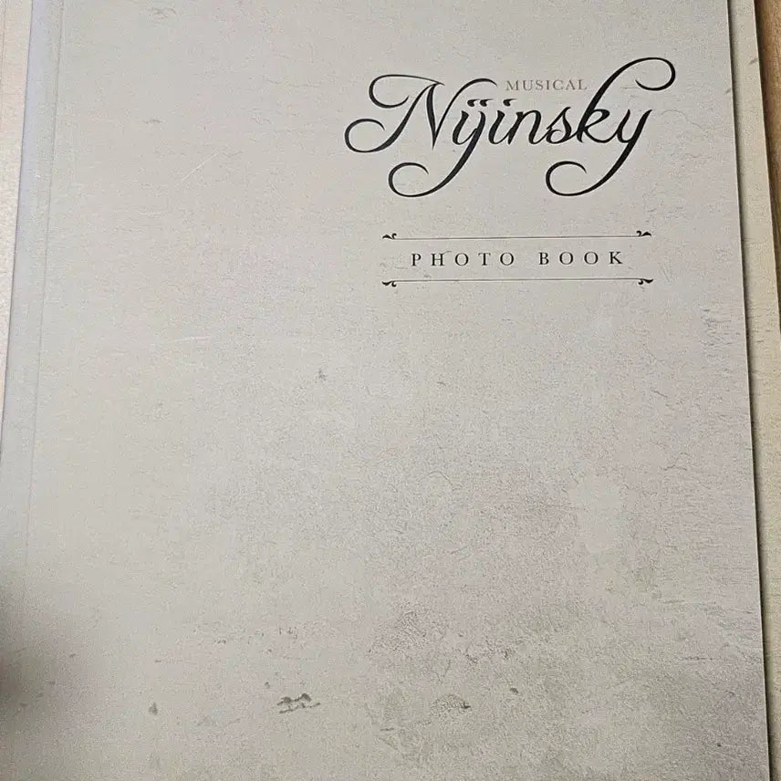 [BUNJANG] 19 Musical Nijinsky Photobook &amp; Program Book Bundle Set / 19 뮤지컬 니진스키 포토북 프로그램북 일괄