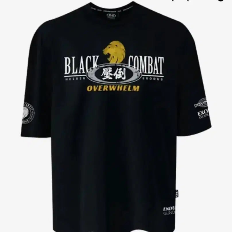 [BUNJANG] APDO x BLACK COMBAT T-shirt Size 2 / 압도x블랙컴뱃 반팔티 2사이즈 구매합니다