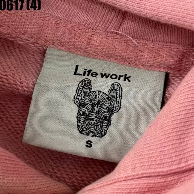 [BUNJANG] Life Work Dog Printing Hoodie S / 라이프워크 강아지 프린팅 후드티 S 0617