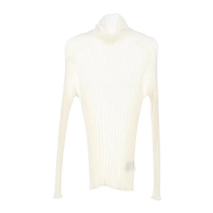 [BUNJANG] TIME 23FW Turtle Neck Rib Slim Knit Long Sleeve Top / 타임 23FW 터틀넥 리브 슬림 니트 긴팔 티셔츠 탑