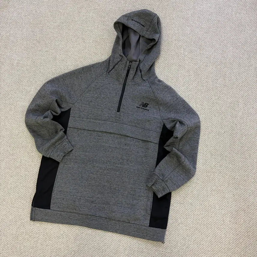 [BUNJANG] New Balance Half Zip Hoodie (Size 100 L) / 100 L 뉴발란스 하프집업 후드티 0617D2