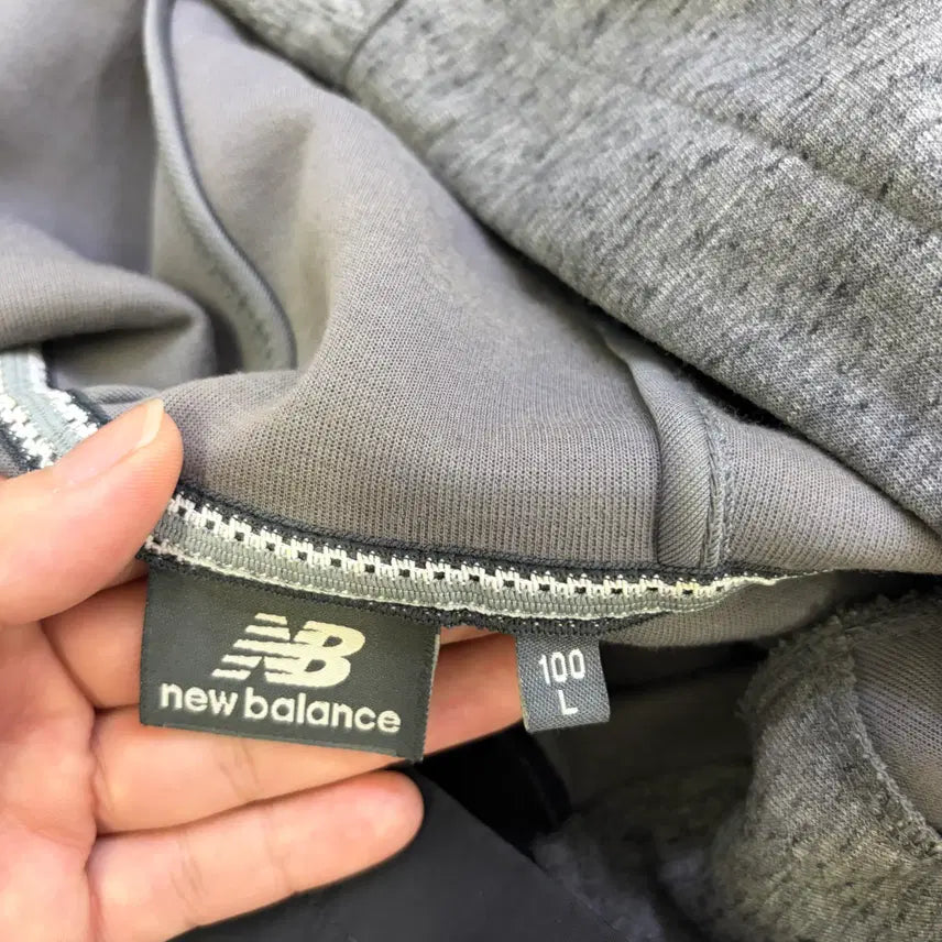 [BUNJANG] New Balance Half Zip Hoodie (Size 100 L) / 100 L 뉴발란스 하프집업 후드티 0617D2