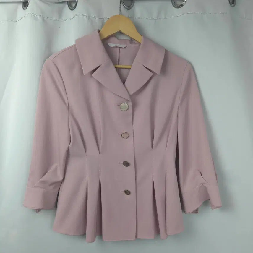 [BUNJANG] Y.S K.L Byrin Indie Pink Blouse Jacket / 여S 케이엘바이린 인디핑크 블라우스 자켓