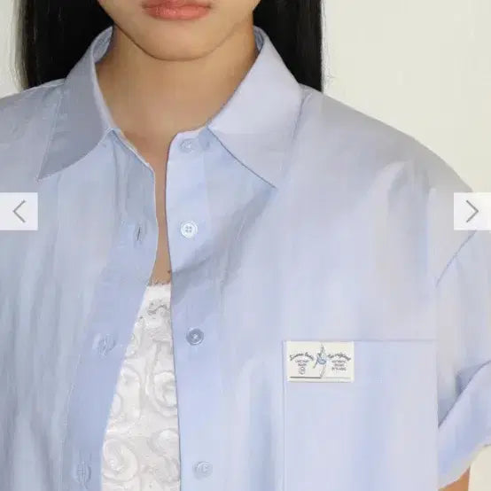 [BUNJANG] SINOON Half Sleeve Cotton Shirt - Small / <새상품> 시눈 하프 슬리브 코튼 셔츠 판매합니다 스몰