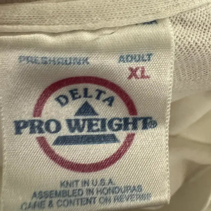 [BUNJANG] Vintage 90s Delta Single Stitch T-Shirt XL Made in USA / 90s 빈티지 Delta 티셔츠 XL Made in USA