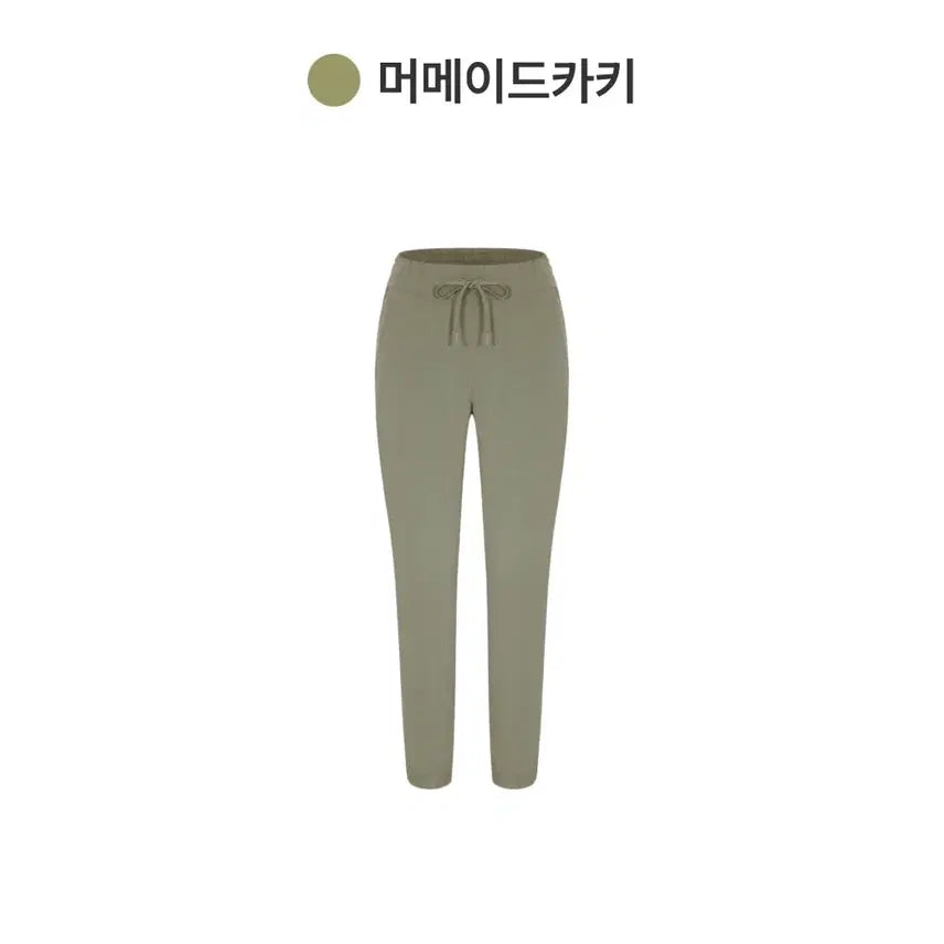 [BUNJANG] Andar Air스트 Jogger Pants Khaki / 안다르 에어스트 조거팬츠 카키