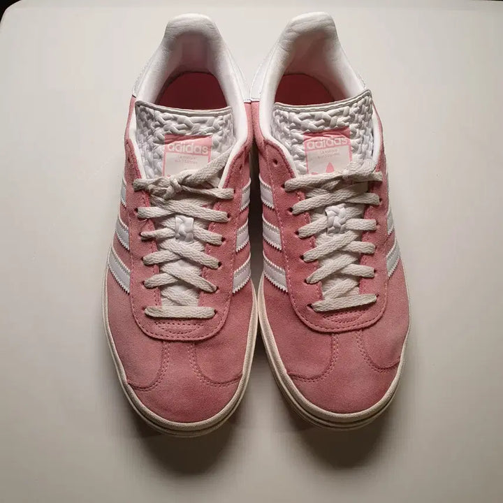 [BUNJANG] Adidas Gazelle Bold Pink Suede Sneakers (235) / 아디다스 가젤 볼드 핑크 스웨이드 235