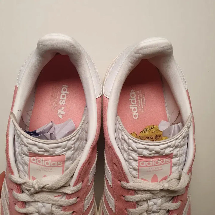 [BUNJANG] Adidas Gazelle Bold Pink Suede Sneakers (235) / 아디다스 가젤 볼드 핑크 스웨이드 235