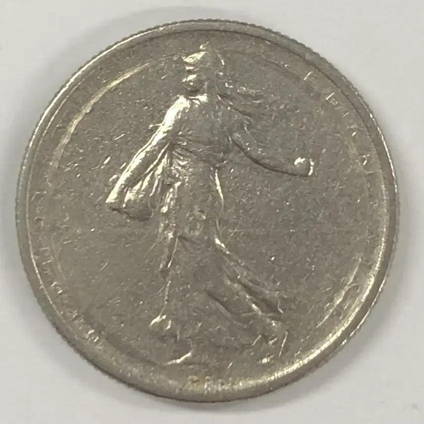 [BUNJANG] 1965 France Half Franc Coin / 1965년 프랑스 하프프랑 동전 S3982