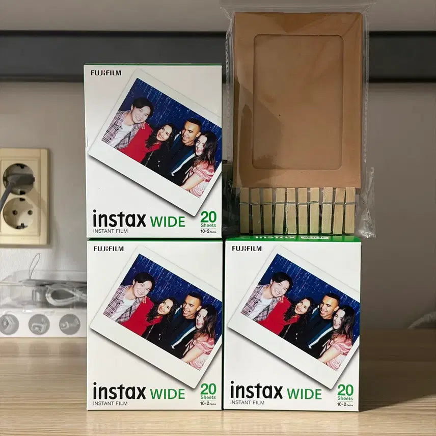 [BUNJANG] Fujifilm Instax Wide EVO + Film / [새상품] 후지필름 인스탁스 와이드 에보 +필름