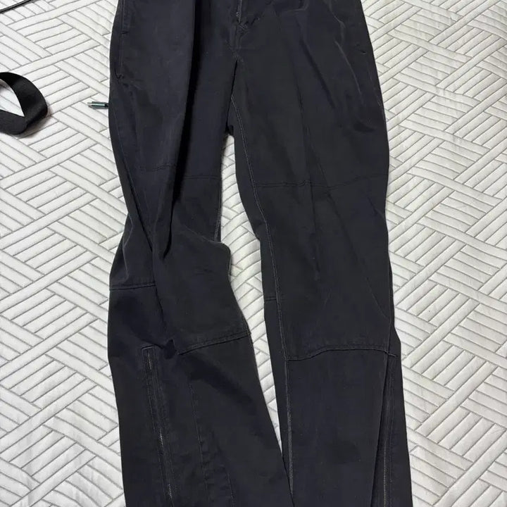 [BUNJANG] Polyteru Side Zip Cargo Pants Black / [2]폴리테루 사이드 집 고시마 집시마 블랙