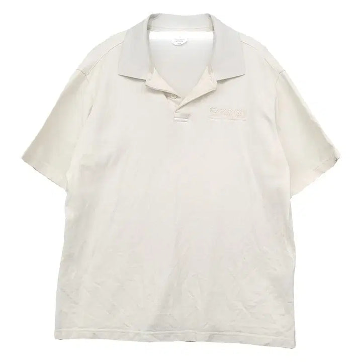 [BUNJANG] Discovery Expedition Cream Short Sleeve Polo T-shirt / 디스커버리 크림 반팔 카라티 95