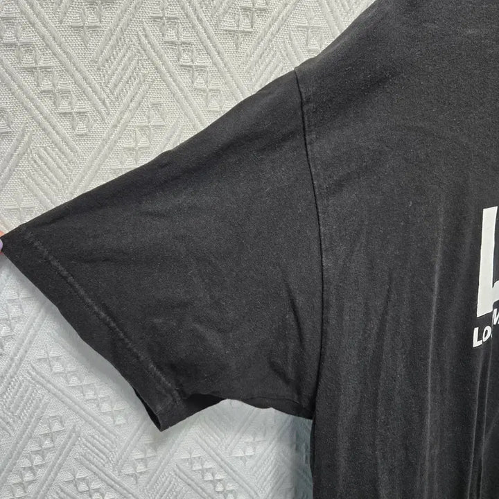 [BUNJANG] LWC Wave Big Logo Short Sleeve T-Shirt (L) / 타120 LWC 웨이브 빅로고 반팔티 L