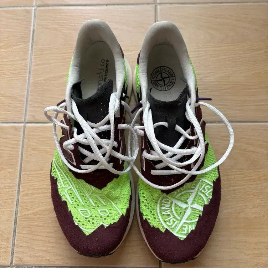 [BUNJANG] New Balance x Stone Island SC Elite v2 Sneakers / 뉴발란스X스톤아일랜드 sc엘리트v2