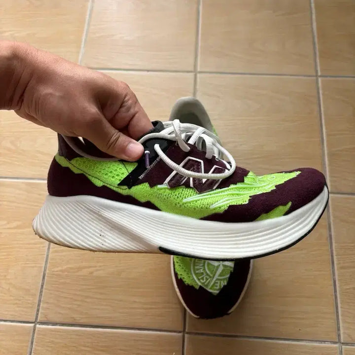 [BUNJANG] New Balance x Stone Island SC Elite v2 Sneakers / 뉴발란스X스톤아일랜드 sc엘리트v2