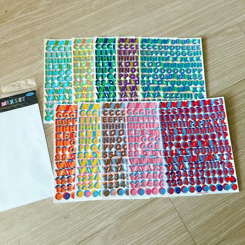 [BUNJANG] 3D Fun Mix Sticker Set / 3D펀믹스스티커세트