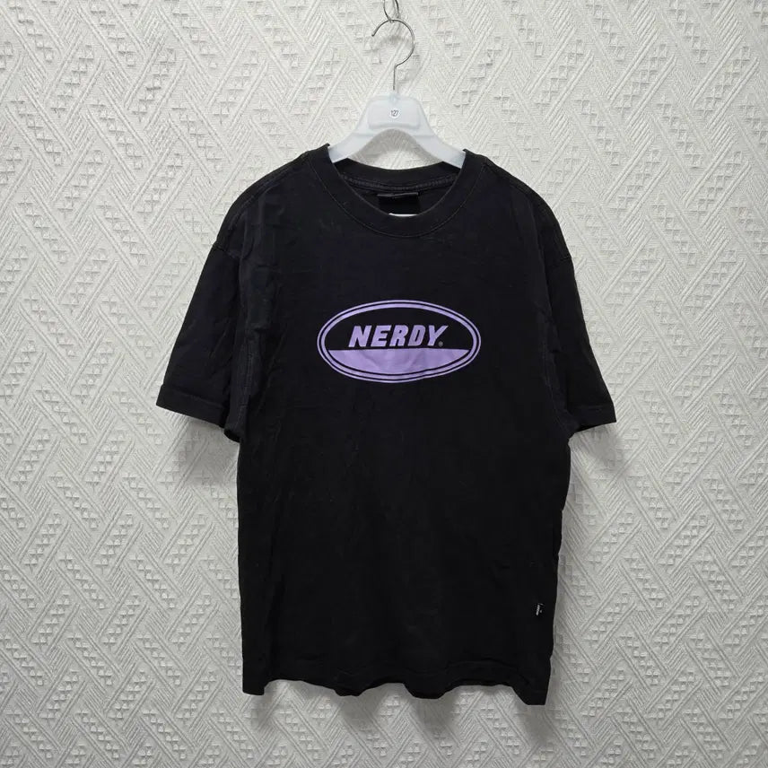 [BUNJANG] NERDY Cotton Short-Sleeve T-Shirt / 타127 널디 반팔