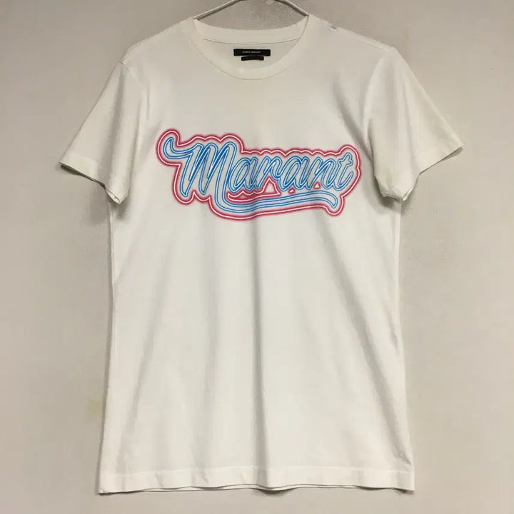 [BUNJANG] Isabel Marant Etoile Logo Short Sleeve T-Shirt XS / 이자벨마랑 에뚜왈 정품 로고 반팔 티셔츠 xs