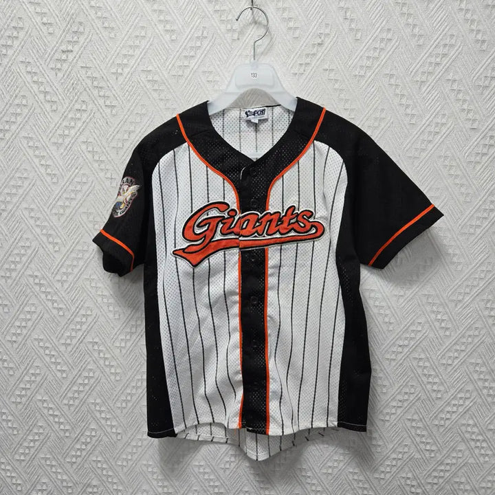 [BUNJANG] Lotte Giants Kang Min-ho Kids Baseball Jersey (Size 7) / 타133 롯데자이언츠 네포스 47번 강민호 키즈 유니폼 7