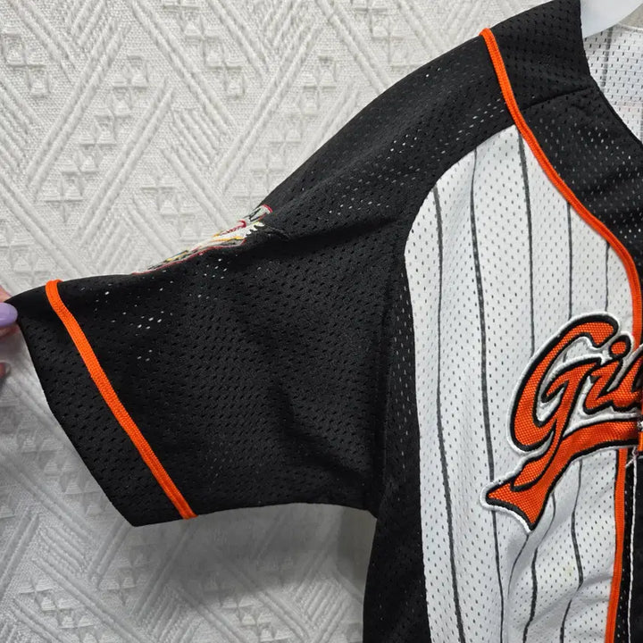 [BUNJANG] Lotte Giants Kang Min-ho Kids Baseball Jersey (Size 7) / 타133 롯데자이언츠 네포스 47번 강민호 키즈 유니폼 7
