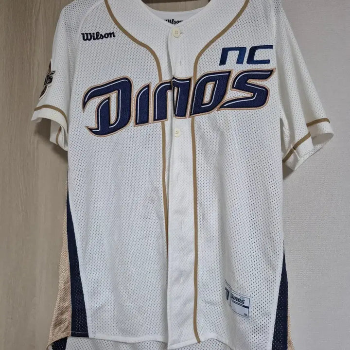 [BUNJANG] NC Dinos Baseball Uniform Size 100 Na Sung-bum Marked / 엔씨다이노스 유니폼 100사이즈 나성범 마킹 팝니다