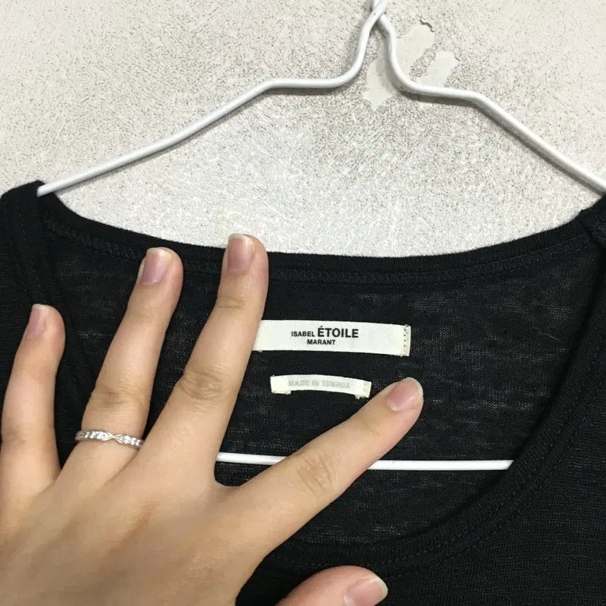 [BUNJANG] Isabel Marant Etoile Linen Short Sleeve T-Shirt / 이자벨마랑 에뚜왈 정품 린넨 반팔 티셔츠 S