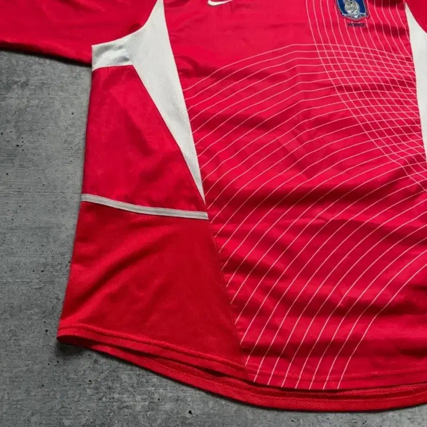 [BUNJANG] Nike South Korea 2002 Home Jersey Authentic Overseas XXL Unmarked / 대한민국 2002 나이키 홈 유니폼 해외 XXL 노마킹 정품