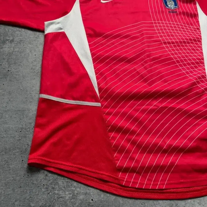 [BUNJANG] Nike South Korea 2002 Home Jersey Authentic Overseas XXL Unmarked / 대한민국 2002 나이키 홈 유니폼 해외 XXL 노마킹 정품