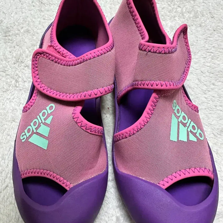 [BUNJANG] Adidas Aqua Kids Sandals Pink/Purple / 아디다스 아쿠아아동 샌들 핑크/보라 20ㅇ
