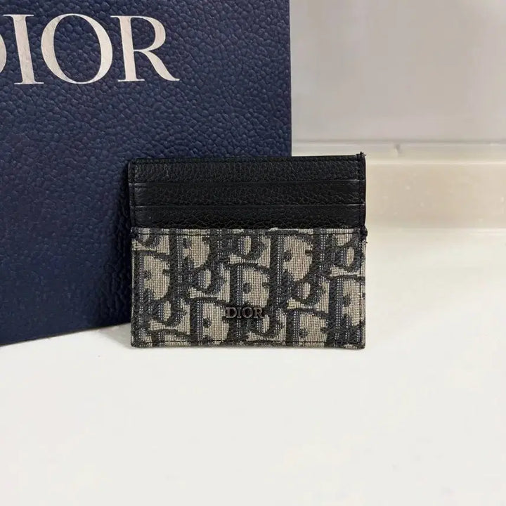 [BUNJANG] Dior Dior Oblique Card Holder Beige / [정품] 디올 오블리크 카드지갑 베이지
