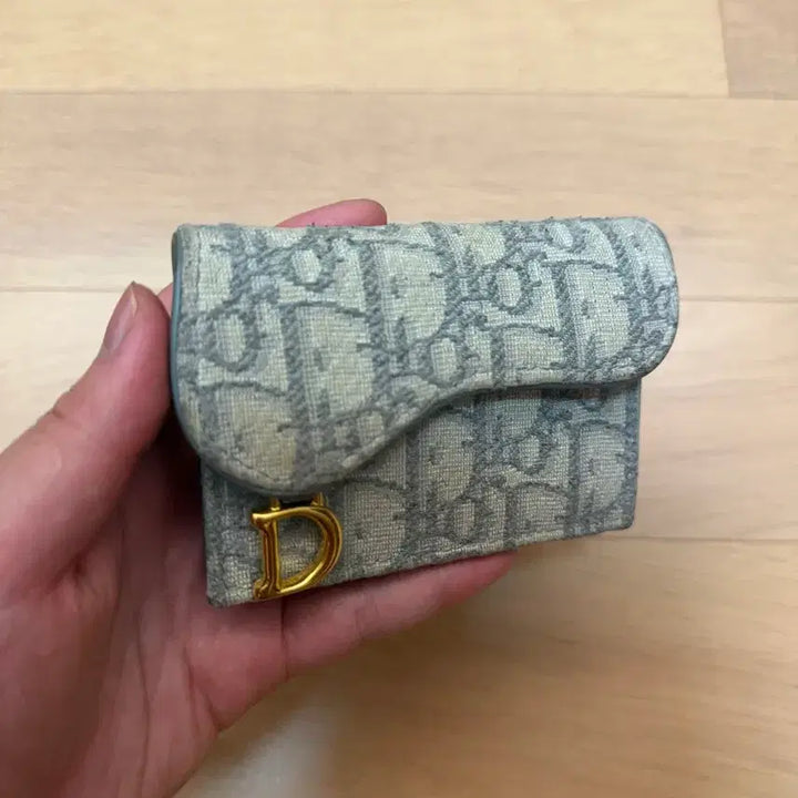 [BUNJANG] Dior Oblique Saddle Card Holder / 디올 오블리크 새들 카드지갑