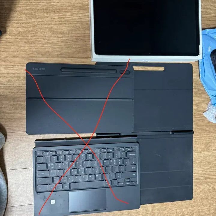 [BUNJANG] Samsung Galaxy Tab S7+ Wi-Fi 256GB with Book Cover and Staedtler S-Pen / 갤럭시탭s7플러스 wi fi 256 북커버 포함