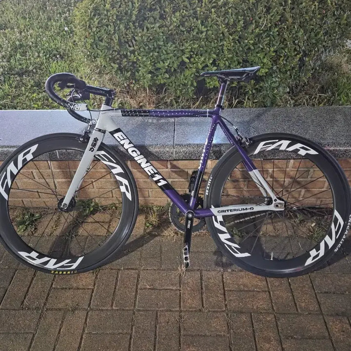 [BUNJANG] Engine 11 Eggplant Frame M Size Bicycle / 엔진11 에그플랜트 판/대