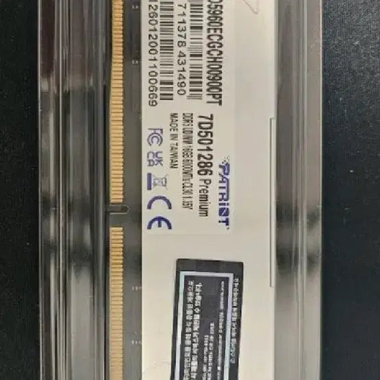 [SOLD OUT] 패트리어트 DDR5 16GB 6000MHz cl30데스크탑 RAM